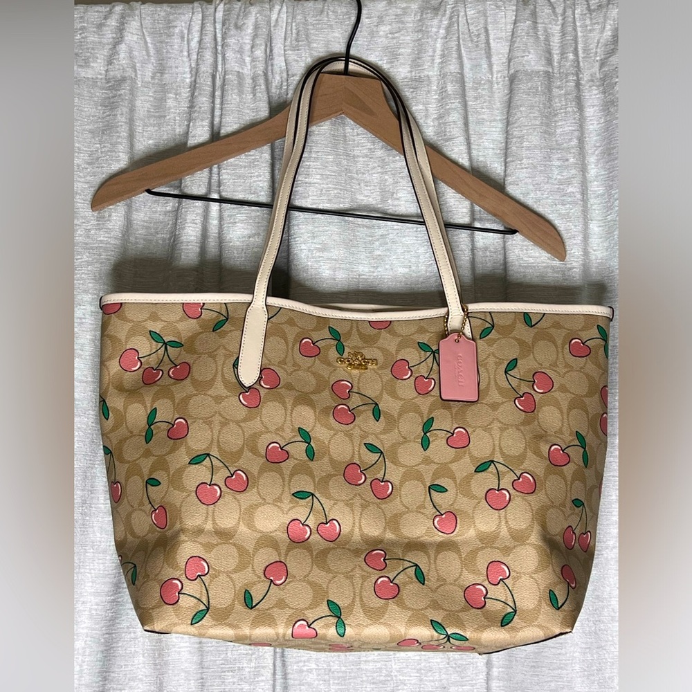 Coach Cherry Tote Bag